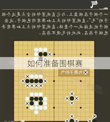 如何准备围棋赛
