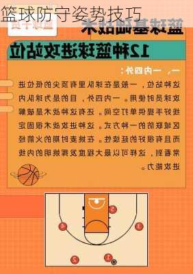 篮球防守姿势技巧