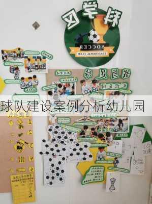 球队建设案例分析幼儿园