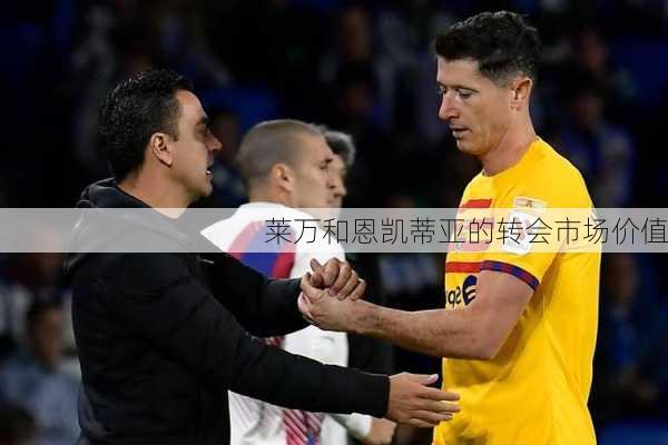 莱万和恩凯蒂亚的转会市场价值