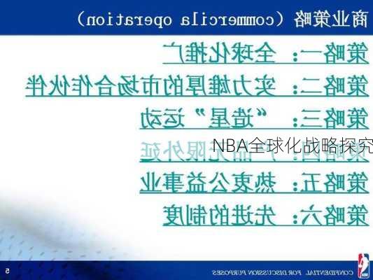 NBA全球化战略探究