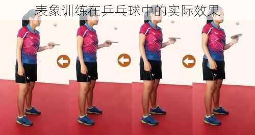 表象训练在乒乓球中的实际效果