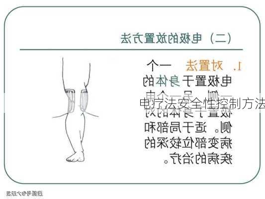 电疗法安全性控制方法