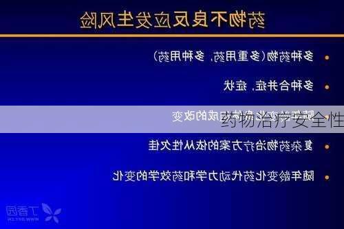 药物治疗安全性