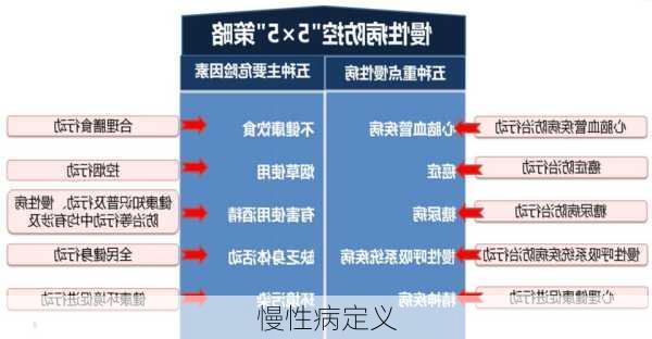 慢性病定义