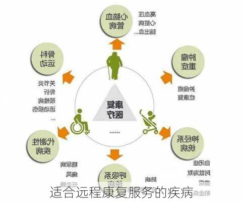 适合远程康复服务的疾病