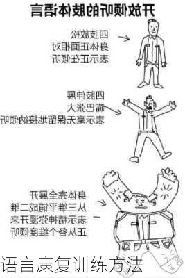 语言康复训练方法