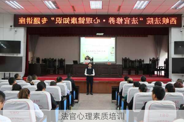 法官心理素质培训