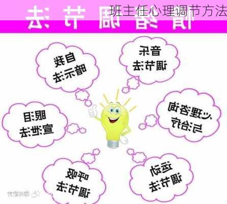 班主任心理调节方法