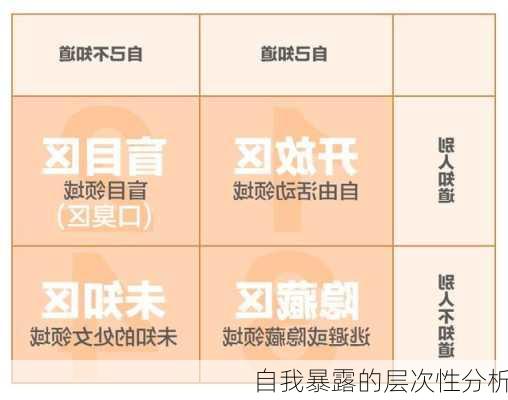 自我暴露的层次性分析