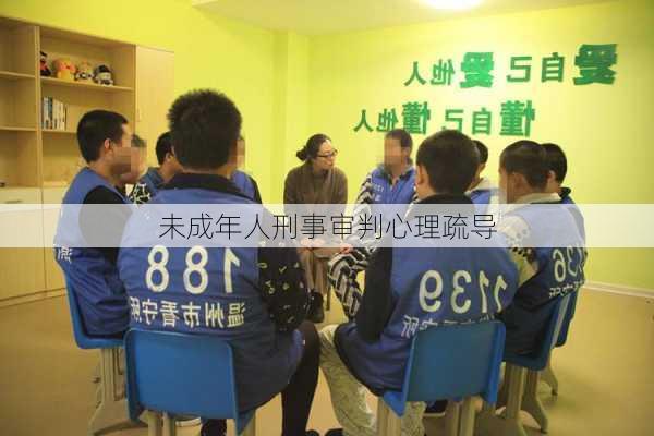 未成年人刑事审判心理疏导