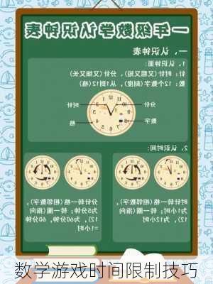 数学游戏时间限制技巧