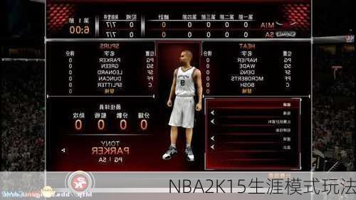 NBA2K15生涯模式玩法
