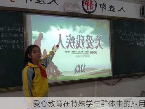 爱心教育在特殊学生群体中的应用