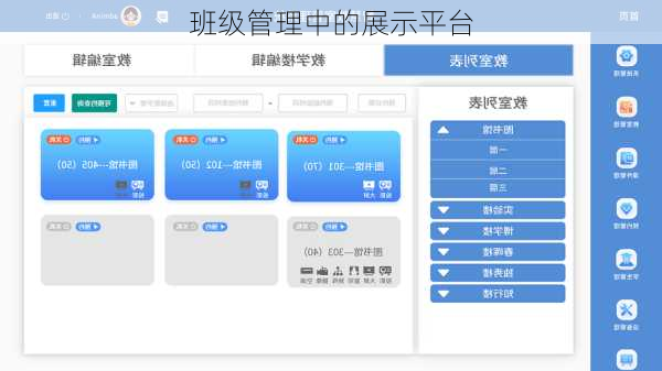班级管理中的展示平台