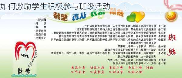 如何激励学生积极参与班级活动