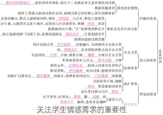 关注学生情感需求的重要性
