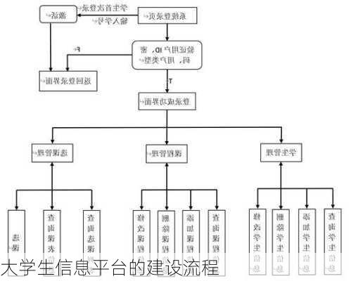 大学生信息平台的建设流程