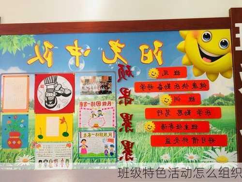 班级特色活动怎么组织