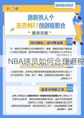 NBA球员如何合理避税