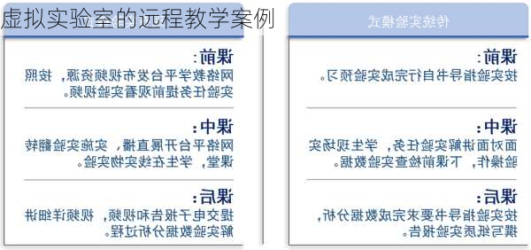 虚拟实验室的远程教学案例