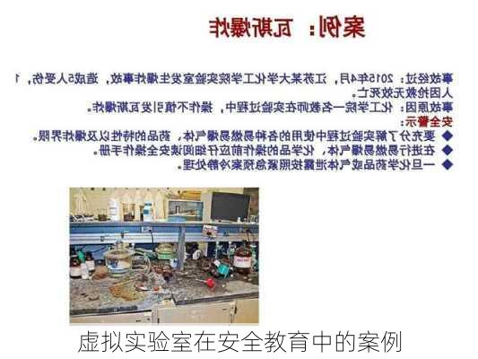 虚拟实验室在安全教育中的案例