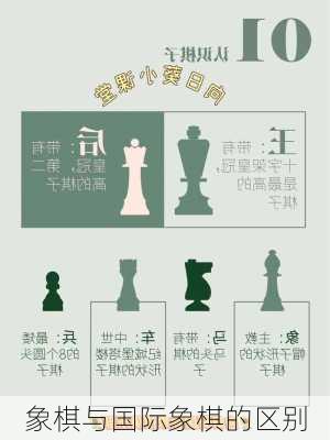 象棋与国际象棋的区别
