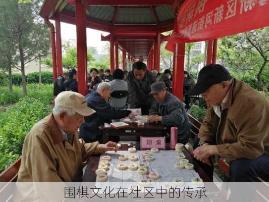围棋文化在社区中的传承