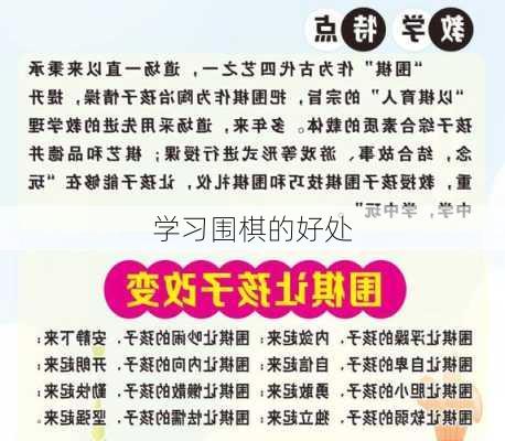 学习围棋的好处