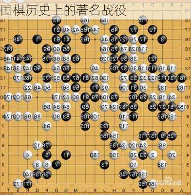 围棋历史上的著名战役