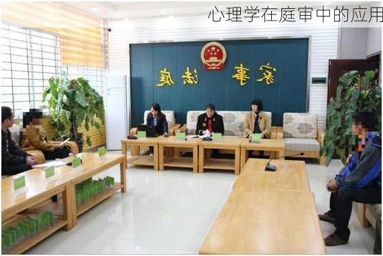 心理学在庭审中的应用