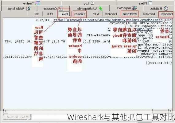 Wireshark与其他抓包工具对比