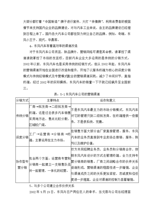 市场变化企业策略案例研究分析