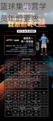 篮球集训营学员年龄要求