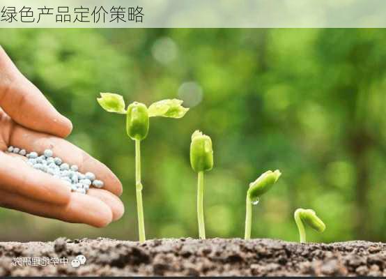 绿色产品定价策略