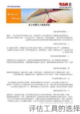 评估工具的选择