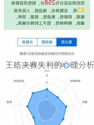 王皓决赛失利的心理分析