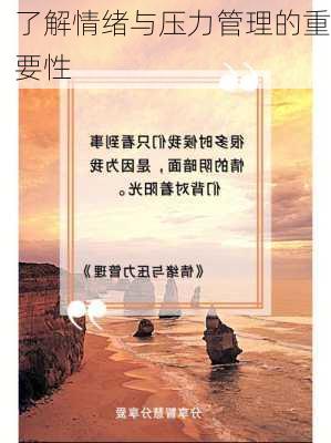 了解情绪与压力管理的重要性