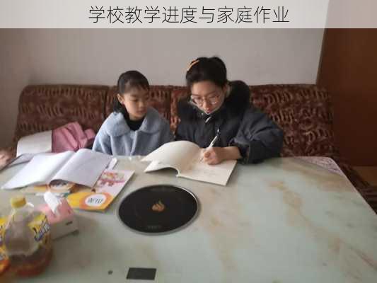 学校教学进度与家庭作业