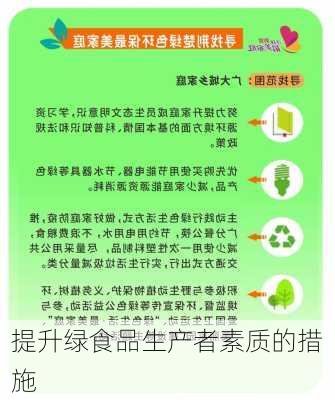 提升绿食品生产者素质的措施