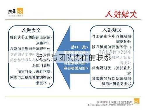 反馈与团队协作的联系