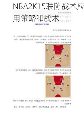 NBA2K15联防战术应用策略和战术
