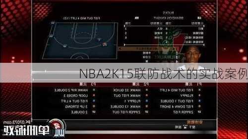 NBA2K15联防战术的实战案例