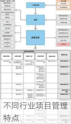 不同行业项目管理特点