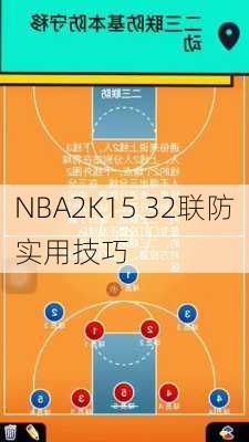 NBA2K15 32联防实用技巧