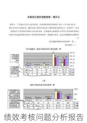 绩效考核问题分析报告