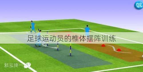 足球运动员的椎体摆阵训练