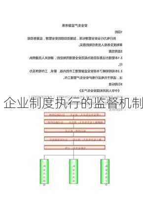 企业制度执行的监督机制