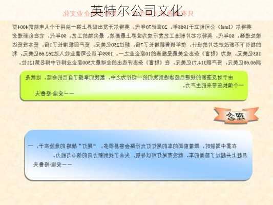 英特尔公司文化