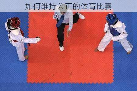 如何维持公正的体育比赛